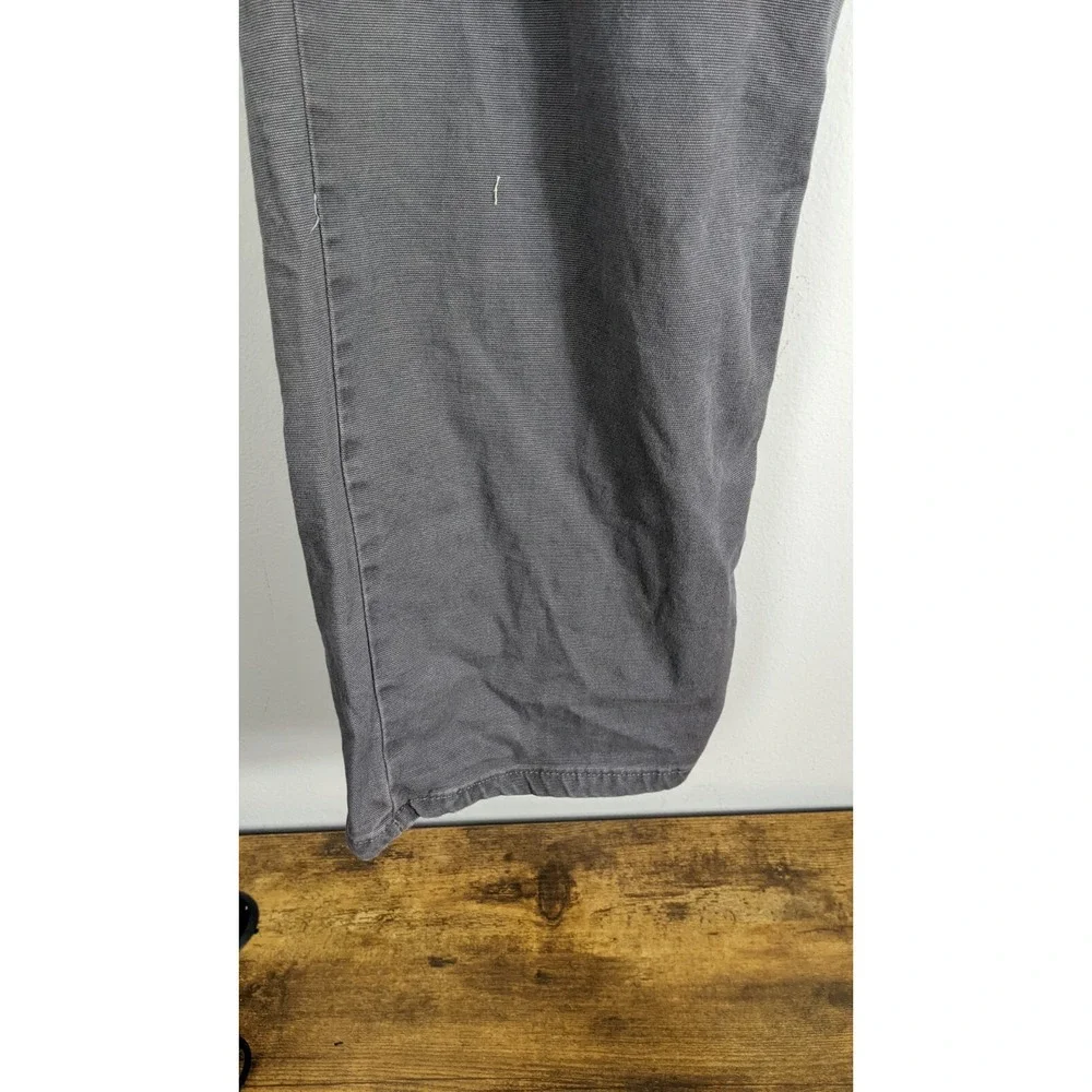 Carhartt Men's Relaxed Fit Rugged Flex Canvas Work‎ Pants Gray Size 38x30